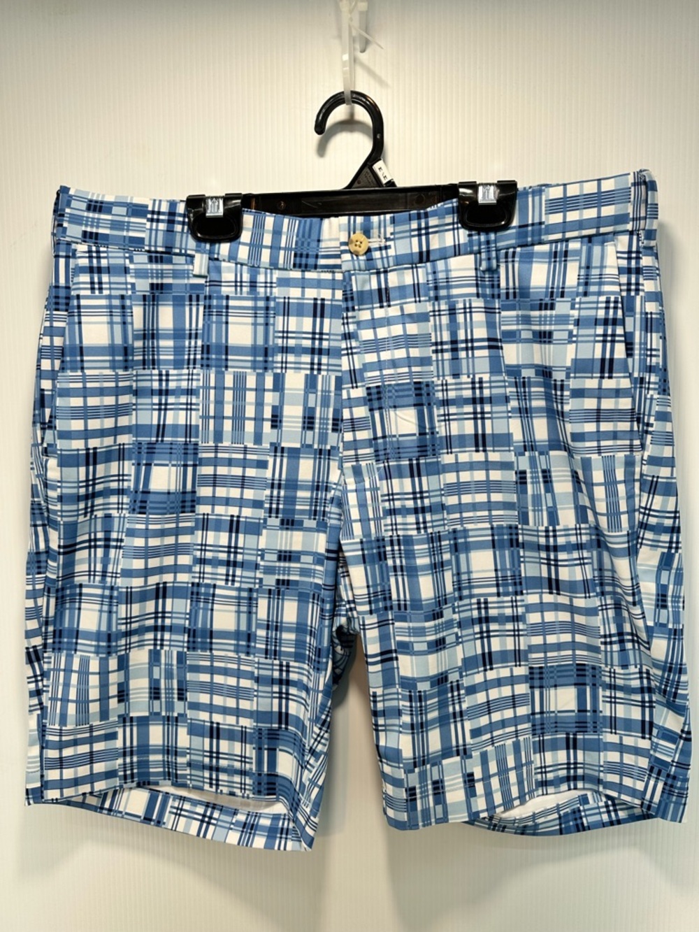 Peter Millar Crown Crafted Plaid Golf‎ Shorts 34 like new!